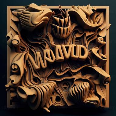 3D model Madworld game (STL)